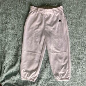 Adidas Youth Medium Baseball Pants White in great condition with a few snags